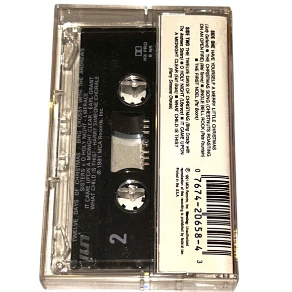 Sony Sleigh Ride Cassette with Black and Brown Design - Picture 2 of 3